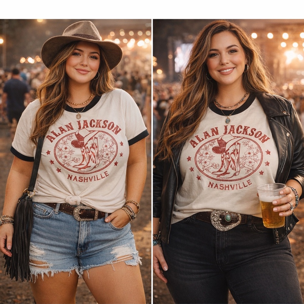 Alan Jackson Short Sleeve Graphic Tee